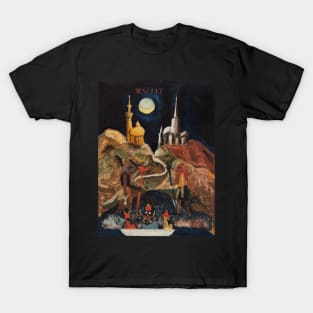 Aleister Crowley Art - The Moon. T-Shirt